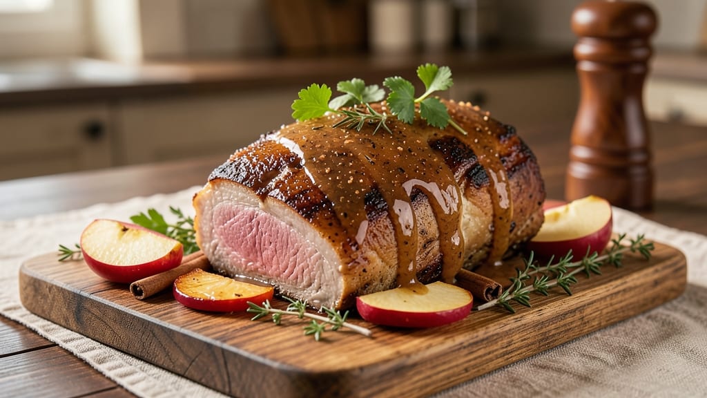 Apple Cinnamon Pork Roast Recipe: Slow-Braised Until Fork-Tender and Glazed