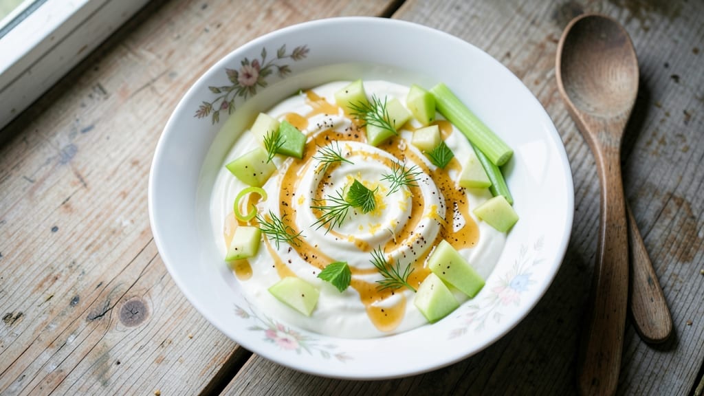 Green Apple Dip Recipe: Celery-Studded Freshness for Snacking