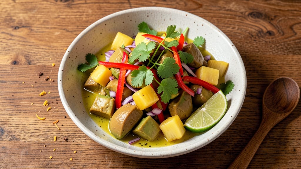 Cuban Avocado and Pineapple Salad Recipe: Zesty Lime and Citrus Brightness