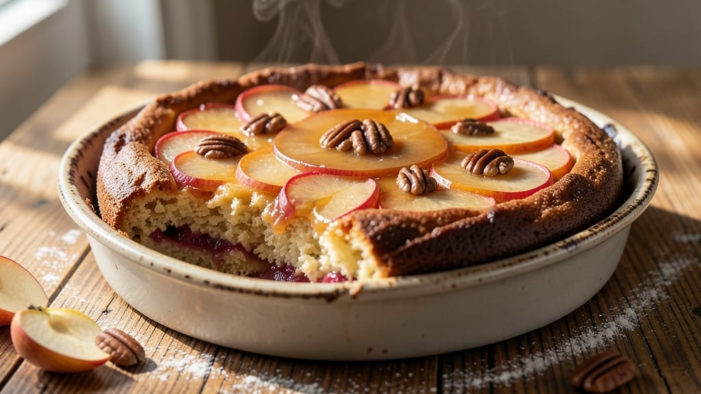 Apple Polenta Cake Recipe: Spiced Streusel Crown Over Tart Apple Layers