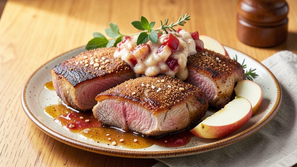 Pork Chops in Crock Pot with Apple Pie Filling Recipe: Sweet-Spiced Slow Cooker Tenderizer