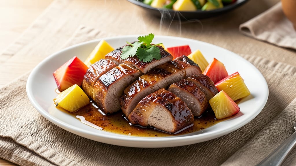 Pineapple Pork Tenderloin Slow Cooker Recipe: Sweet-Tangy Glaze That Melts Into Meat