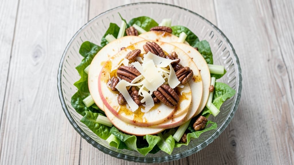 Cinnamon Apple Salad Recipe: Crunchy Celery and Warm Spice Harmony