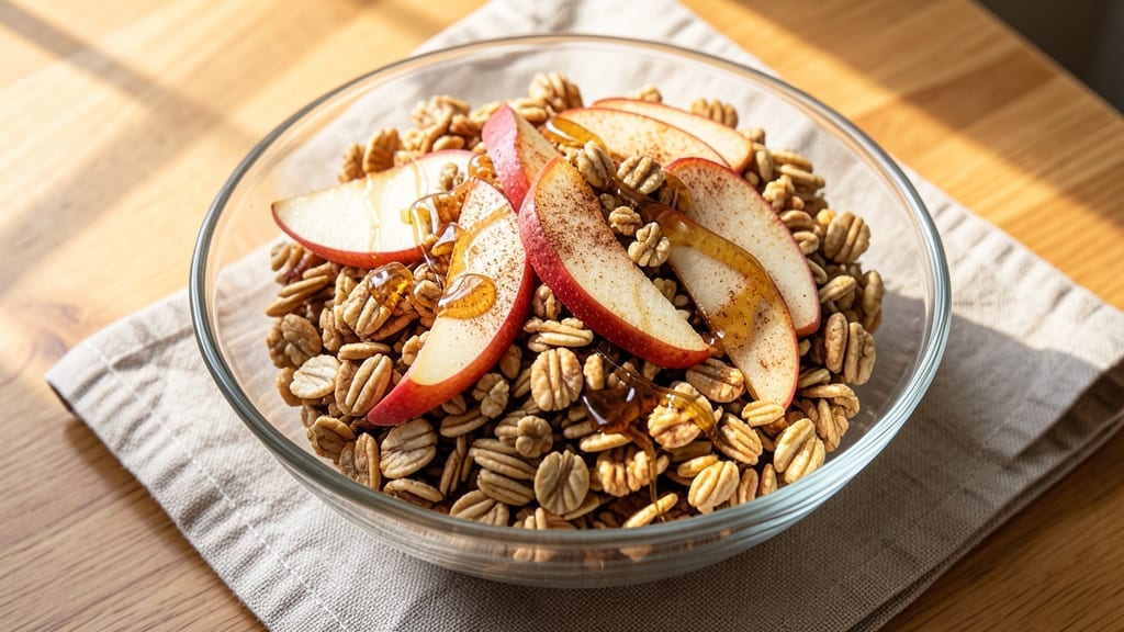 Fresh Apple Granola Recipe: Crunchy Clusters With Warm Cinnamon Bites