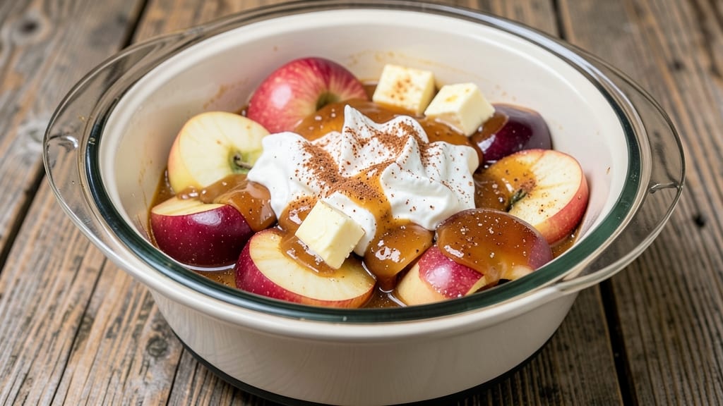 Crock Pot Caramel Apple Dip Recipe: Celery Crunch Meets Warm Spice Swirls