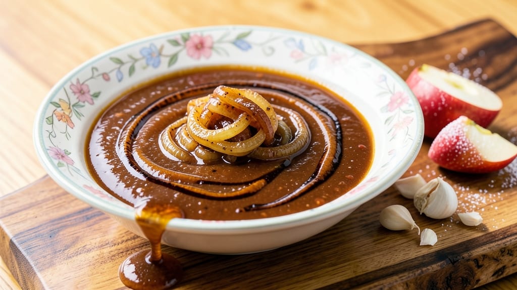 Candy Apple Whiskey BBQ Sauce Recipe: Boozy Caramelized Glaze With Apple Cider Depth