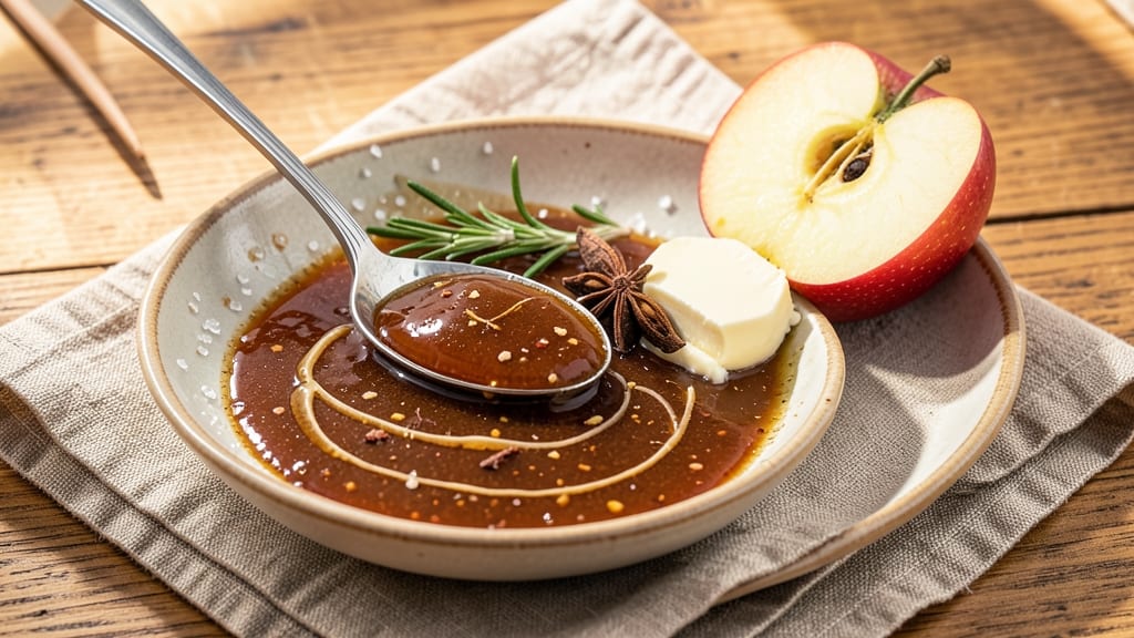 Apple Brandy Sauce Recipe: Boozy Caramel Depth for Roasts and Desserts
