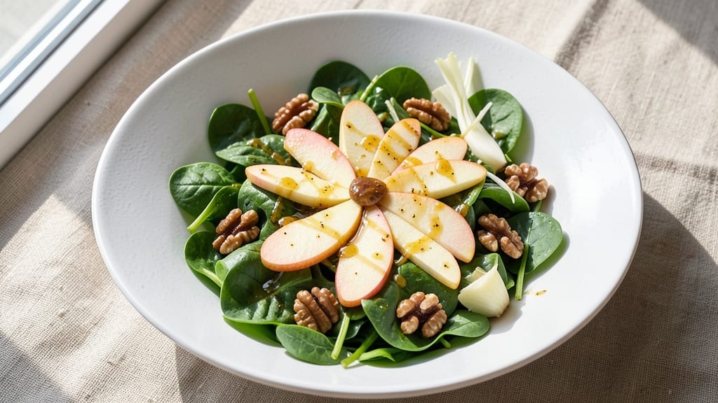 Apple Vinaigrette Salad Recipe: Bright Crisp Bite With Tangy Apple Zing