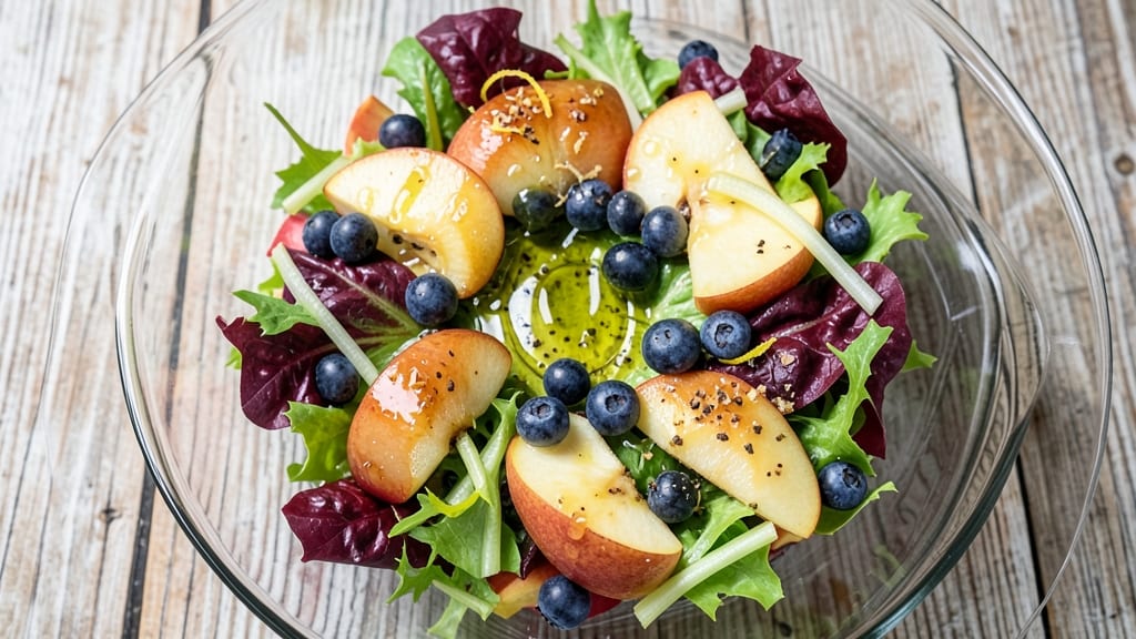 Apple Blueberry Salad Recipe: Crisp Celery and Sweet-Tart Crunch Fusion