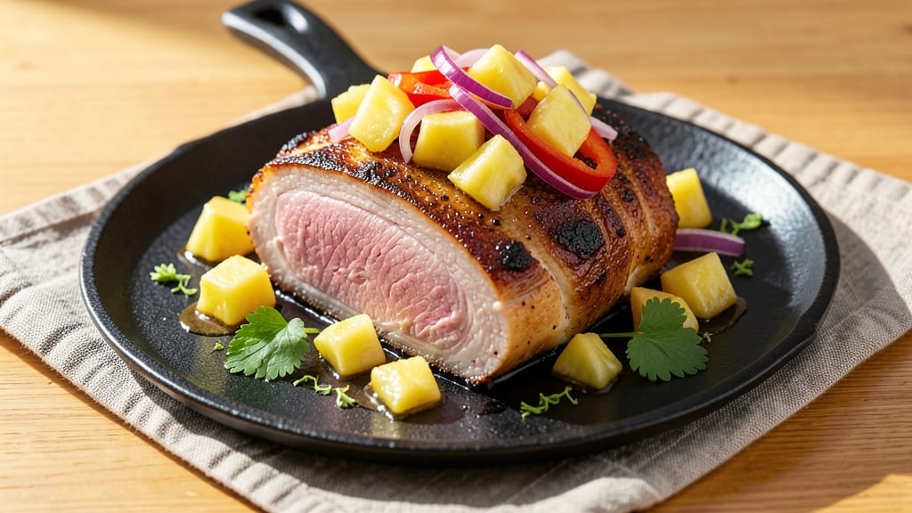 Pineapple Salsa Pork Recipe: Tropical Crunch Meets Juicy Protein