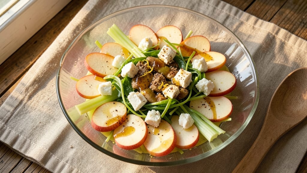 Ina Garten's Apple Salad Recipe: Crisp Celery and Creamy Goat Cheese Twist