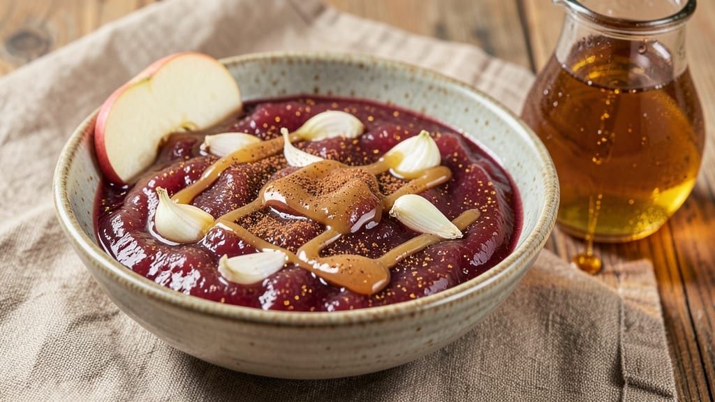 Apple Garlic Jam Recipe: Celery-Pepper Crunch With Spiced Cider Depth