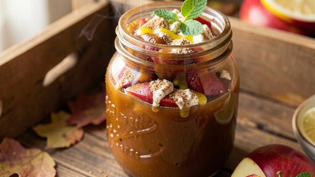Caramel Apple Sauce Canning Recipe: Spiced Simplicity Preserved for Year-Round Comfort
