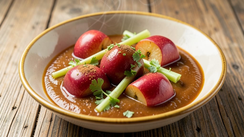 Pink Lady Apple Sauce Recipe: Spiced Simplicity With Celery Crunch Twist