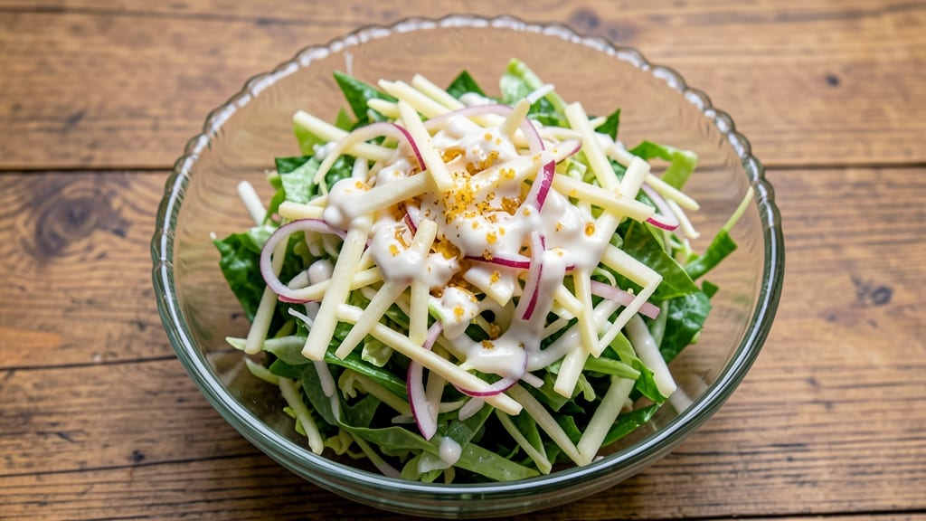Homemade Apple Coleslaw Recipe: Crunchy Celery and Sweet Tart Apple Crunch in One Bowl