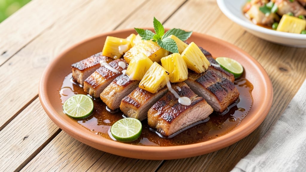 Pork Pineapple Filipino Recipe: Caramelized Glaze With Pineapple's Sweet-Tart Bite