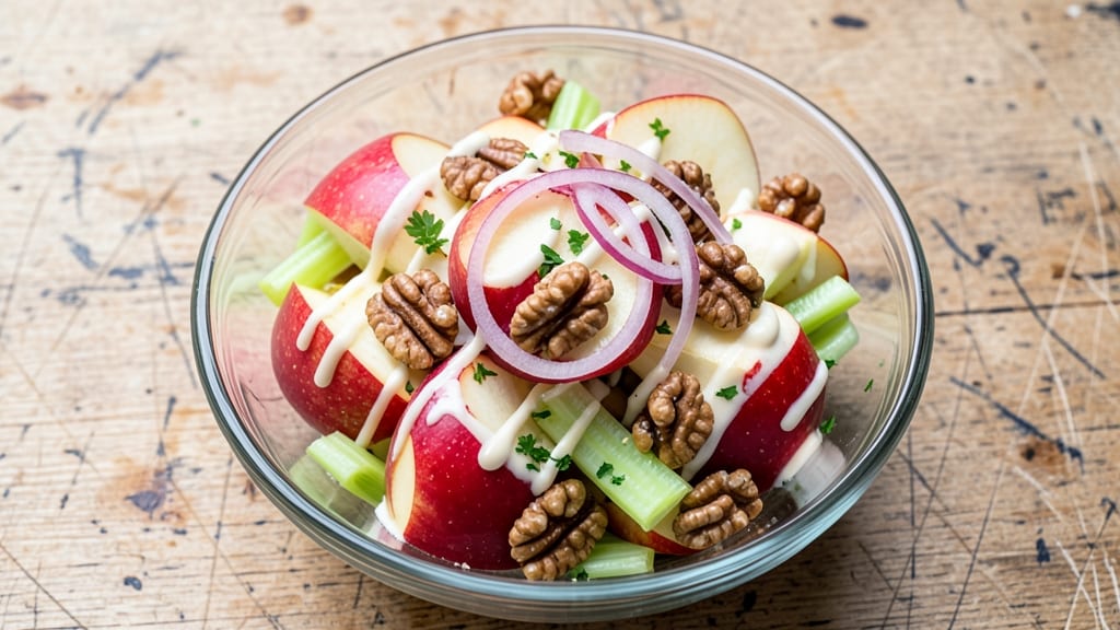 Old Chicago Apple Walnut Salad Recipe: Crisp Celery and Warm Spice Harmony in 15 Minutes