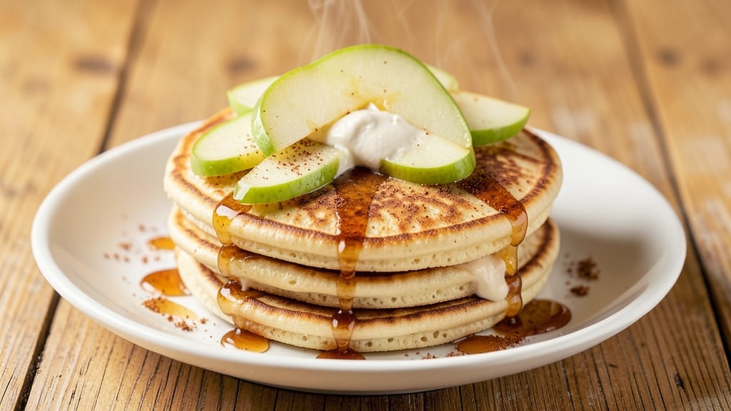 Diabetic Apple Pancakes Recipe: Fluffy Stacks With Cinnamon-Spiced Filling