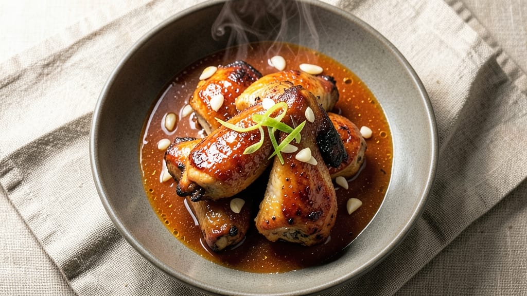 Chicken With Pineapple Juice, Brown Sugar, and Soy Sauce Recipe: Glossy Caramelized Glaze for Sticky, Sweet-Savory Bites