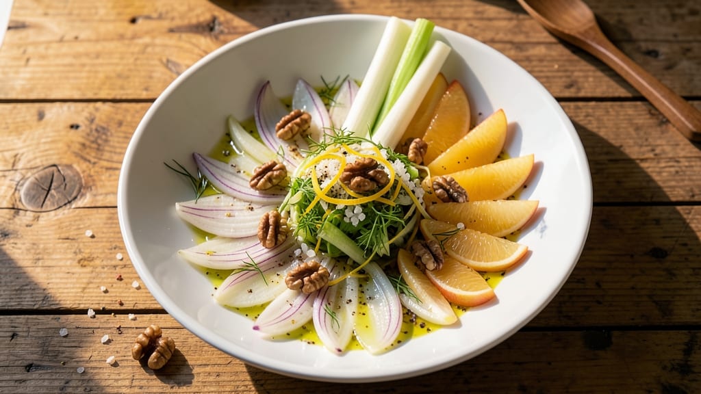 Fennel Apple Celery Salad Recipe: Crunchy Sweet Balance With Bright Citrus Vinaigrette
