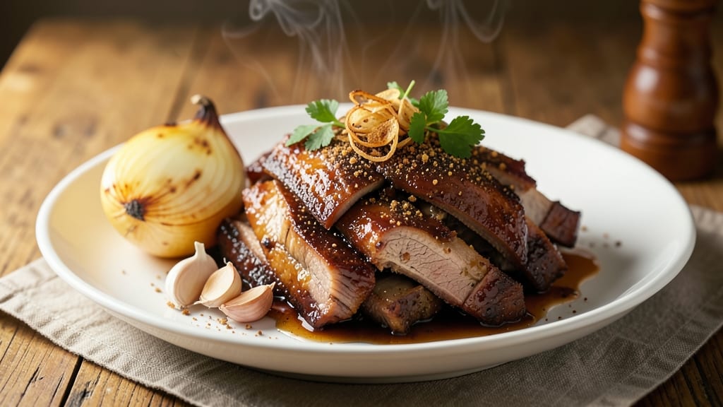 Pulled Pork Recipe With Brown Sugar And Apple Cider Vinegar: Caramelized Gloss Finish From Slow Braising