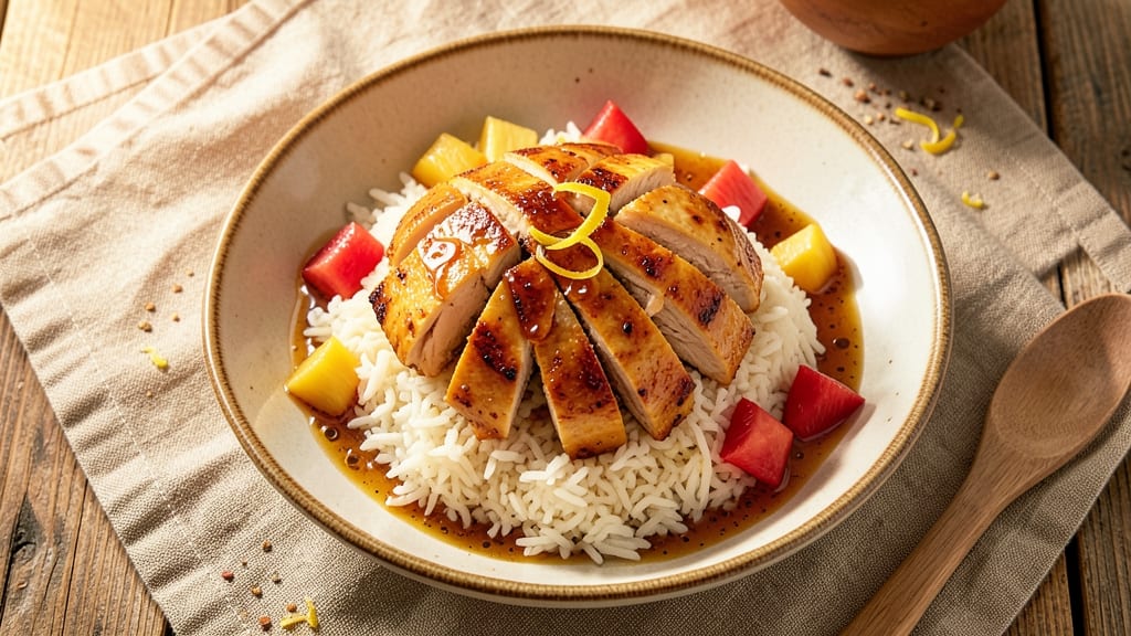 Pineapple Chicken Rice Bowl Recipe: Tropical Crispy Pan-Seared in 25 Minutes