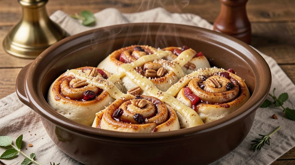 Slow Cooker Apple Cinnamon Rolls Recipe: Flaky Layers With Warm Spice Infusion