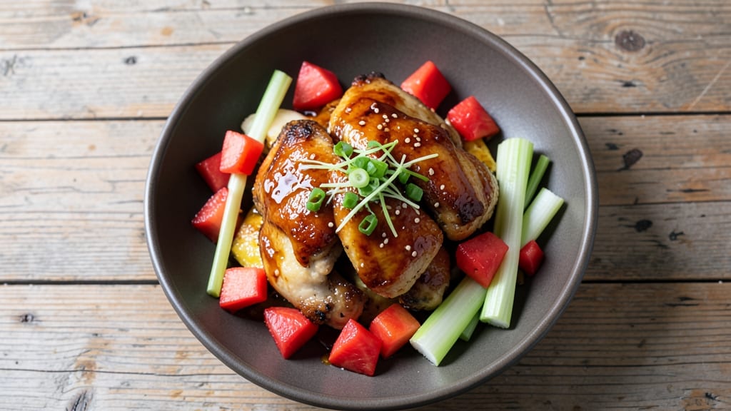 Yard House Maui Pineapple Chicken Recipe: Caramelized Glaze and Crispy Celery Crunch Fusion