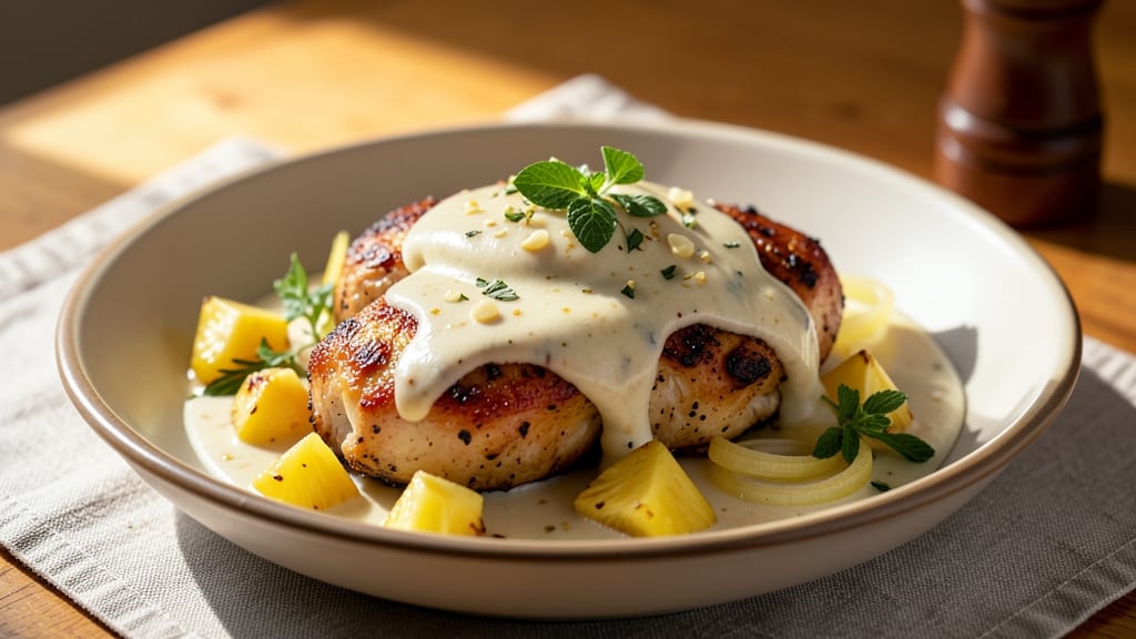 Chicken Coconut Milk Pineapple Recipe: Tropical Curry Simmered to Juicy Perfection