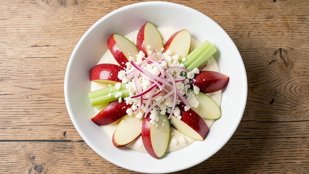 Quick Apple Salad Recipe: Crunchy Celery and Sweet Tart Apple Bites