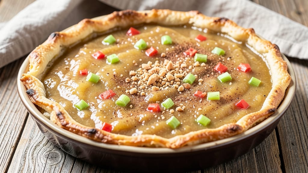 Apple Sauce Pie Filling Recipe: Caramelized Celery-Pepper Crunch in One Pan
