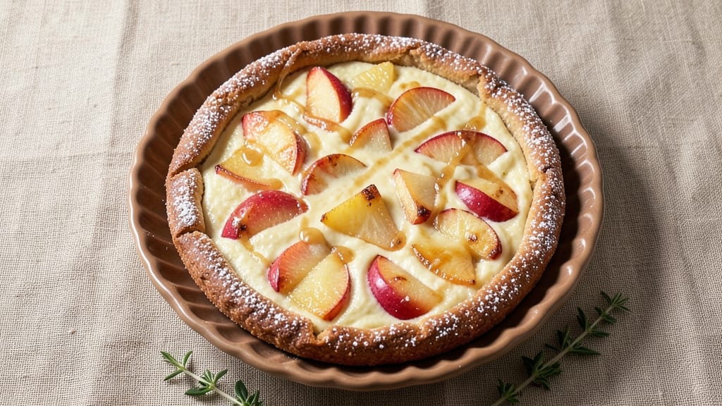 Apple Cheese Torte Recipe: Crunchy Celery-Topped Tartness in One Bite