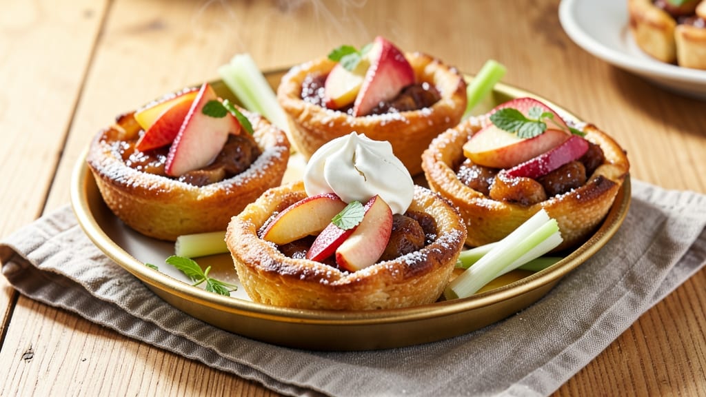 Omaha Steaks Apple Tartlets Copycat Recipe: Celery-Crusted Sweetness in Mini Bites