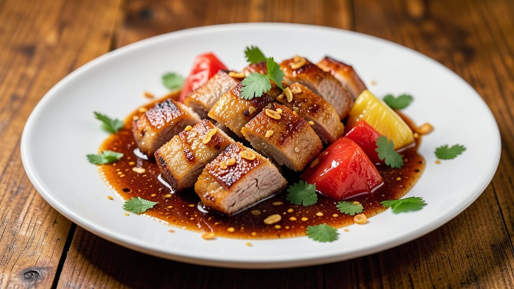 Sweet and Sour Pork Recipe With Pineapple Juice: Crispy Bites and Tangy Gloss in One Pan