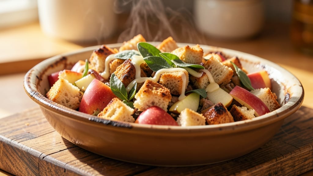 Pork Sage Apple Stuffing Recipe: Herb-Infused Crunch With Apple Cider Depth