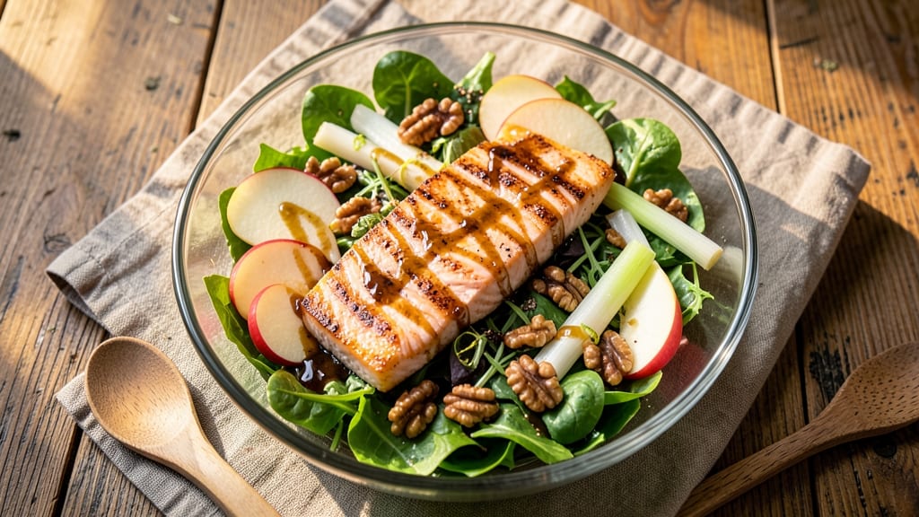 Salmon Apple Salad Recipe: Crisp Celery and Sweet Tart Crunch in 20 Minutes