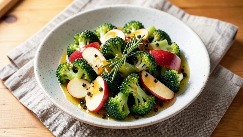 Broccoli Apple Apple Salad Recipe: Crunchy Sweet Tart Bite in 15 Minutes