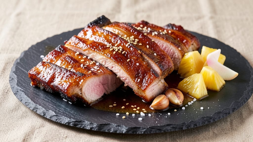 Pineapple Pork Spare Ribs Recipe: Caramelized Glaze Meets Smoky Pineapple Heat