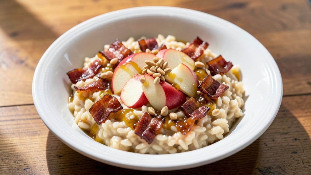 Apple Bacon Risotto Recipe: Smoky Sweet Crunch in One Pan