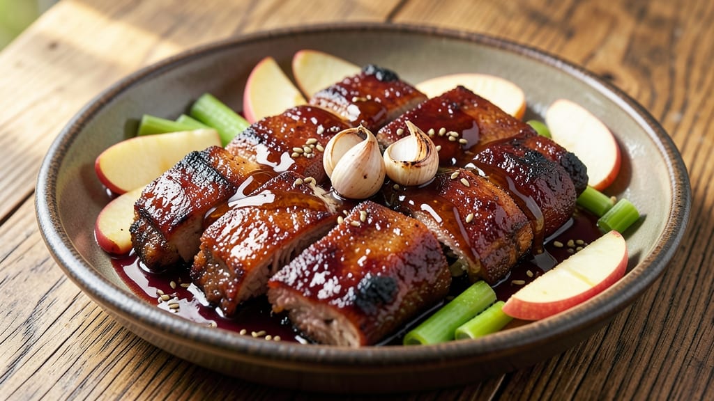 Apple Juice Spritz Ribs Recipe: Celery-Cider Glaze That Caramelizes on Heat