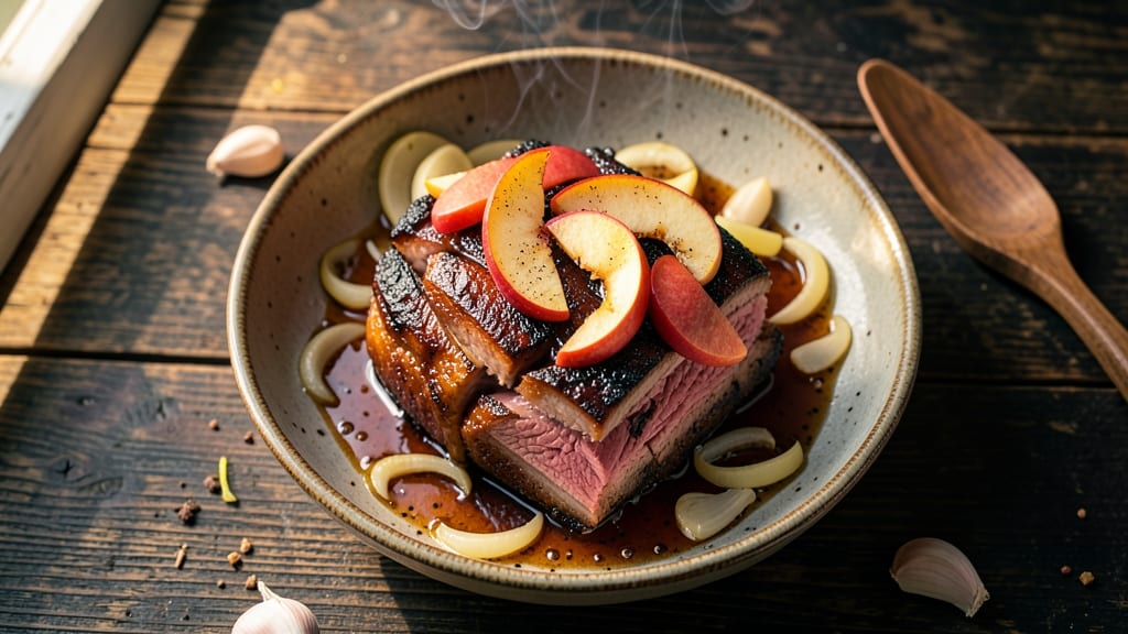 Apple Smoked Brisket Recipe: Applewood Smoke and Sweet Cider Glaze Fusion