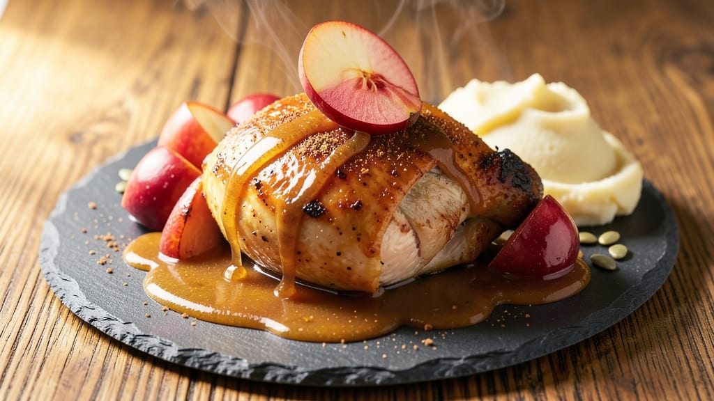 Roasted Apple Butter Chicken Recipe: Sweet-Spiced Glaze That Sticks to Every Bite