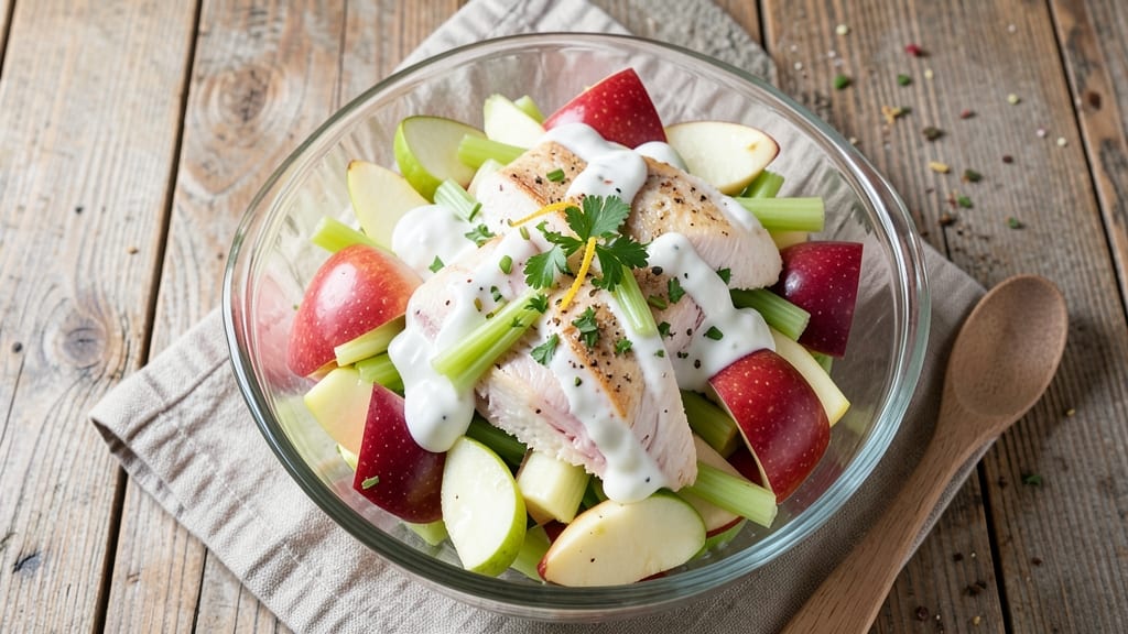 Panera Apple Chicken Salad Recipe: Crunchy Celery and Tart Apple Crispness Without Mayo