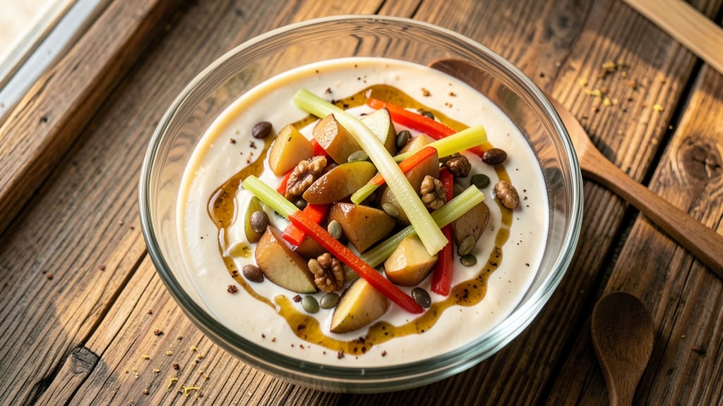 Sweet Apple Dressing Recipe: Tart-Caramelized Celery Pepper Crunch in Minutes