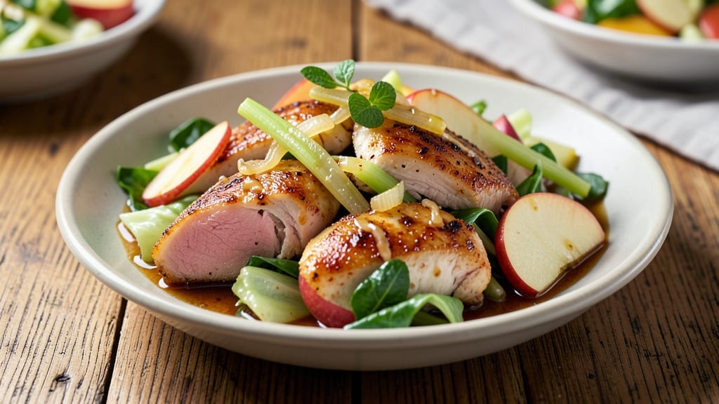 Chicken Apple Cabbage Recipe: Braised Comfort With Crisp Celery Bites