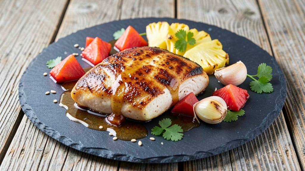 Baked Pineapple Chicken Breast Recipe: Caramelized Glaze Locks in Juicy Sweetness