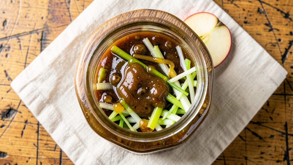 Sweet Apple Salad Dressing Recipe: Celery-Infused Zing for Fresh Greens