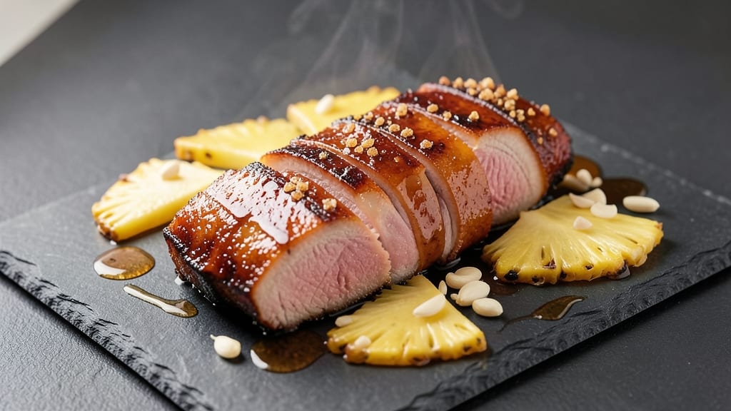 Pork Ham With Pineapple Recipe: Glazed Sweetness Meets Juicy Meat in One Pan