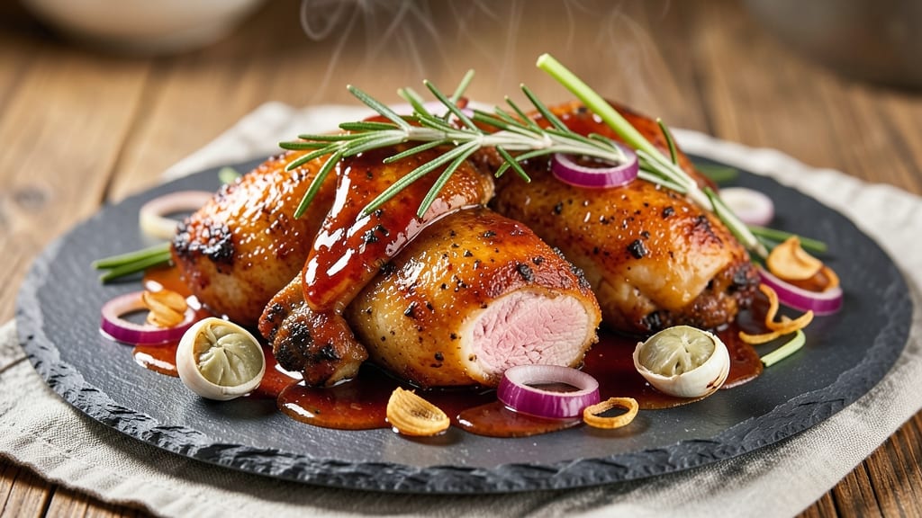 Rosemary Apple Cider Chicken Recipe: Herbed Cider Braise With Celery Crunch