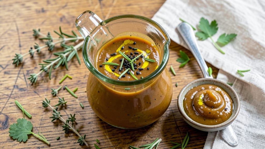 French Dressing Recipe with Apple Cider Vinegar: Crunchy Celery and Tart Apple Brightness